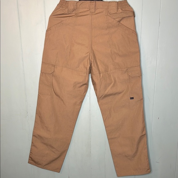 5.11 Tactical Tan Cargo Pants with Relaxed Fit - Picture 3 of 3